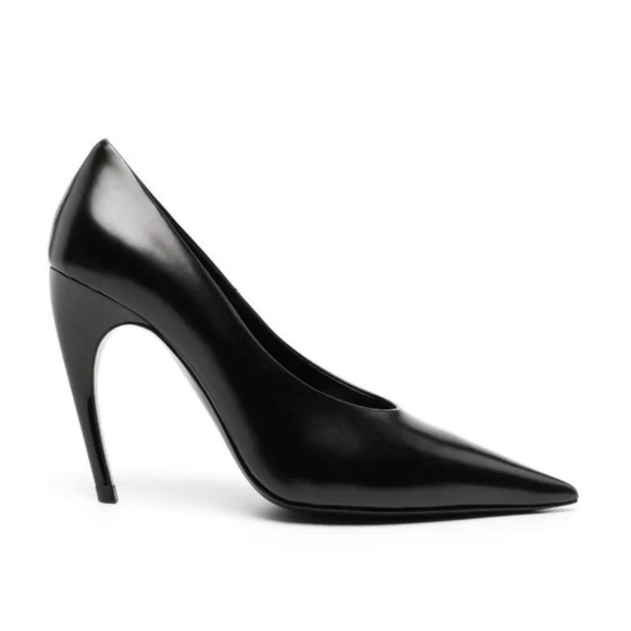 Nensi Dojaka Black Heeled Pumps size 38.5 - Picture 1 of 3
